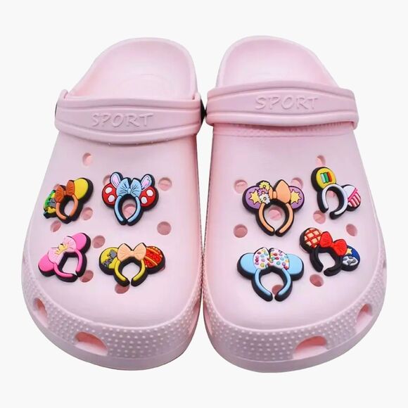 10 Piece Whimsical Cartoon Character Shoe Buckles Shoe Decoration Accessories - Picture 2 of 3